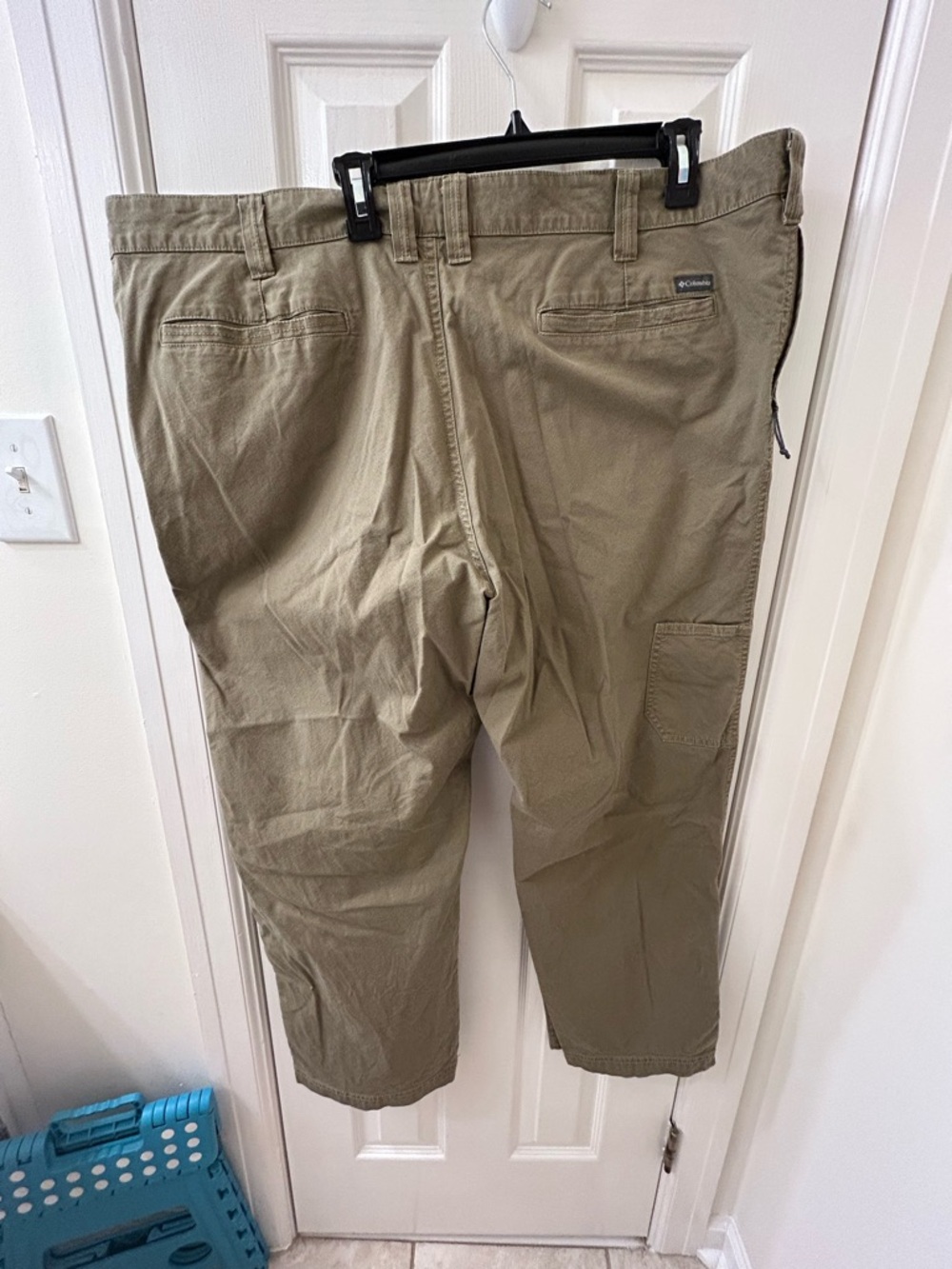 Columbia Men's Olive/Tan Straight-Leg Cargo Pants